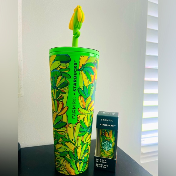 Starbucks Other - Starbucks x Farm Rio - Cold Cup Duo
